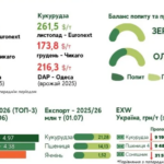 Озвучено оновлені ціни на зернові та кукурудзу в Україні